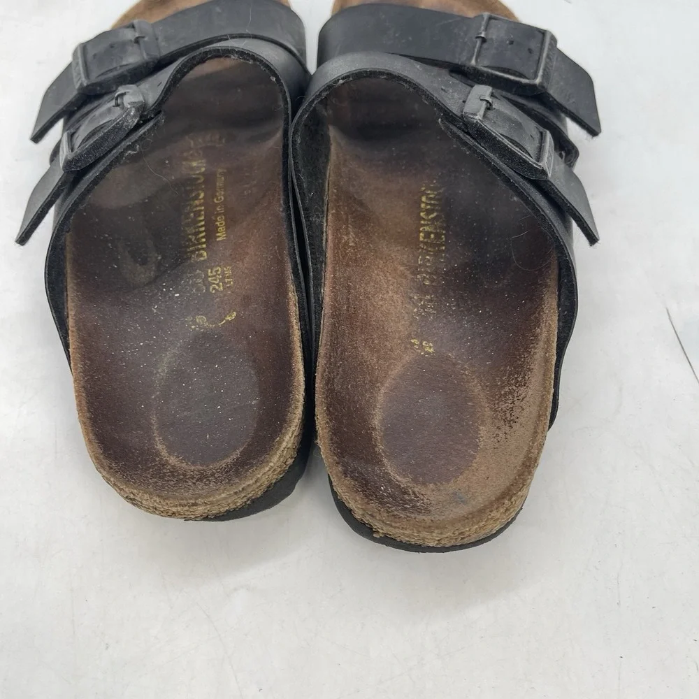 Birkenstock Arizona Sandals Womens 7 Mens 5 US Brown Mocha Suede Leather Shoes